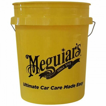 Meguiars 4 Gallon (19 Litre) Yellow Bucket