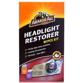 ArmorAll Headlight Restorer Wipe Kit
