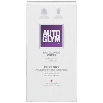 Autoglym BDWIPE10 Bird Dropping Wipes - Pack of 10 Wipes