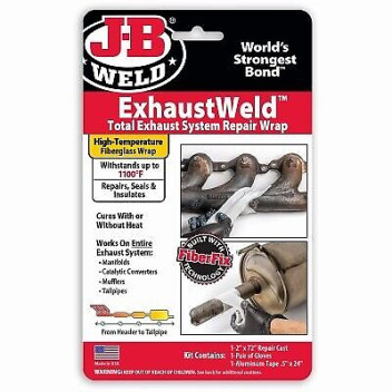 JB Weld EXHAUSTWELD 2 X 72 INCH Repair Wrap up to 1000 deg