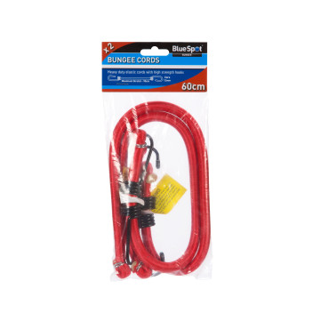 BlueSpot 2 Pce 60cm Bungee Cord Set