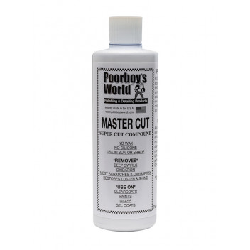 Poorboys MC16 Master Cut Compound 16oz (473ml)