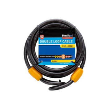 BlueSpot 2.5m x 8mm Double Loop Cable