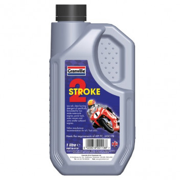 Granville Two Stroke 1 litre - Low Ash Red API TC JASO FB