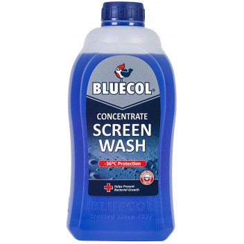 Bluecol Concentrated Screenwash 1 litre - -minus 36 degrees!