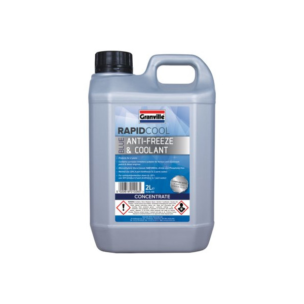 Rapid Cool Blue 2 Litre Concentrate A/Freeze & Coolant image