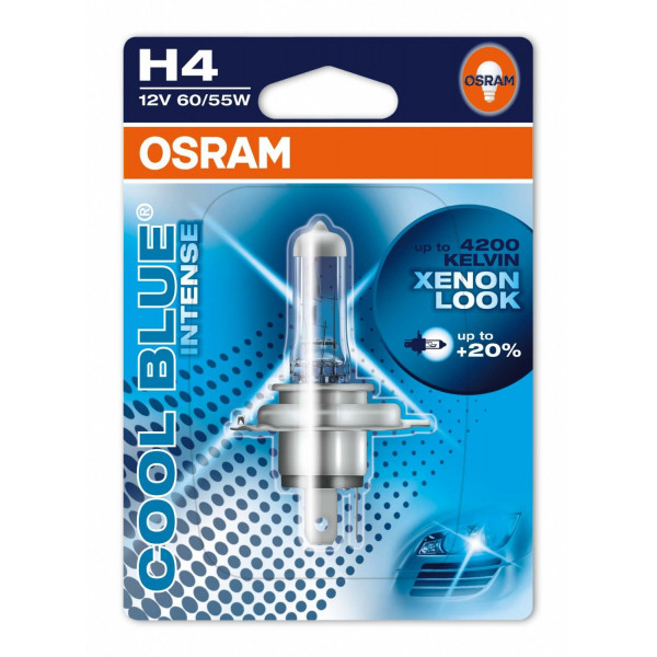Osram 64193CBI H4 472 55w \'Cool Blue\' Headlamp Bulb x 1 image