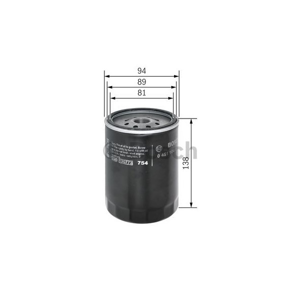 CAR OIL FILTER P4064 image