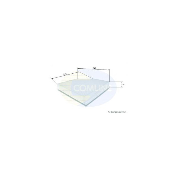 Comline EKF106 Cabin Filter image