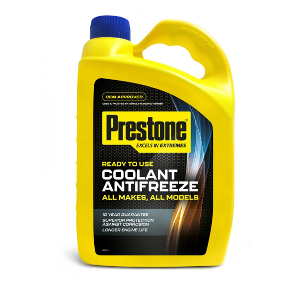 Prestone 4 Litre Universal Coolant/Antifreeze Ready To Use