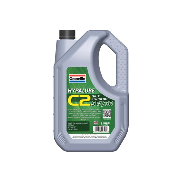 Hypalube 5W30 C2 Fully Synthetic Engine Oil - 5 Litre image