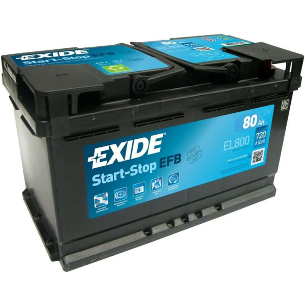 EXIDE EFB Battery 115EFB 12V 80AH image