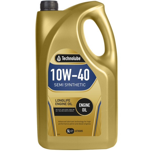 Technolube 10W40 Semi Synthetic 5 litre Engine Oil image
