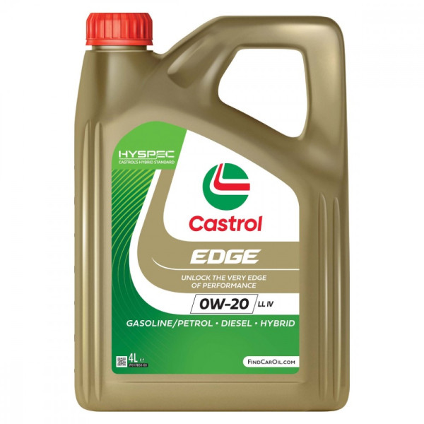 Castrol EDGE 0W-20 LL IV 4ltr image