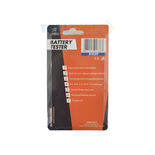 Toolzone Battery Tester (Hydrometer)