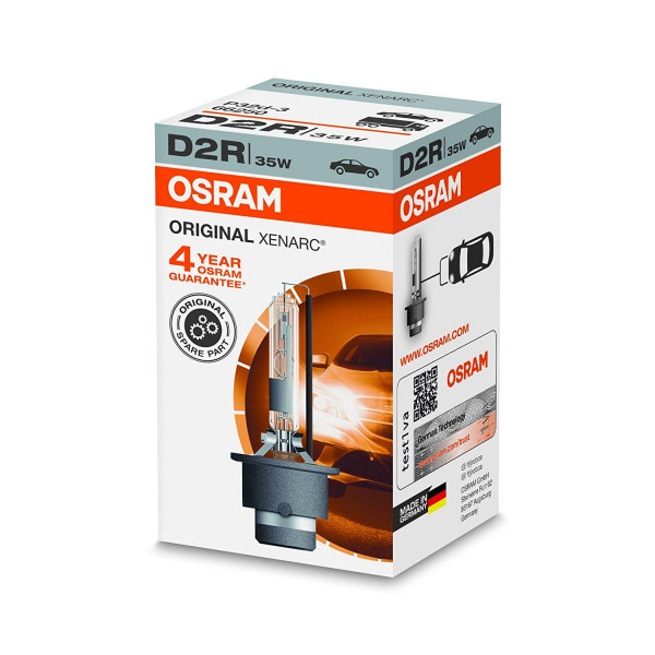 Osram 66250 D2R Xenarc 35w HID Gas Discharge Bulb x 1 image