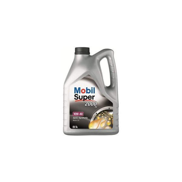 Mobil Super 2000 151187 10w40 X1  Motor Oil 5ltr image
