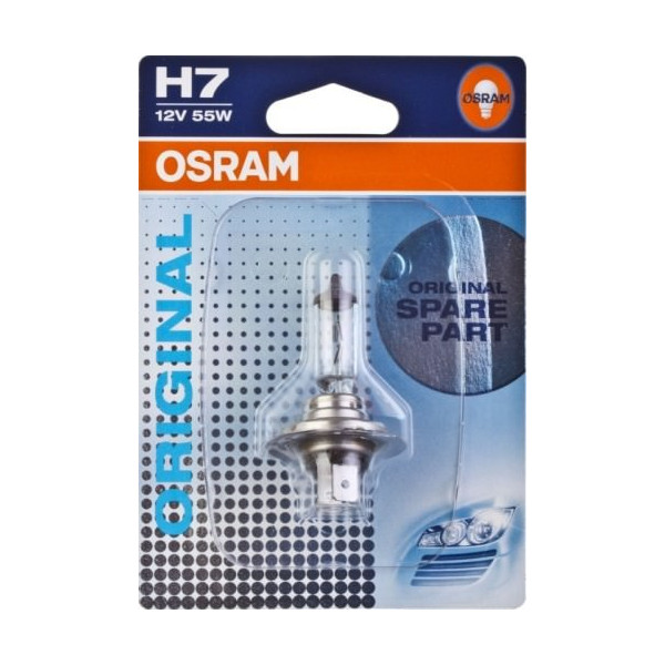 Osram H7 477 55w \'OE\' Halogen Headlamp Bulb x 1 (blister) image