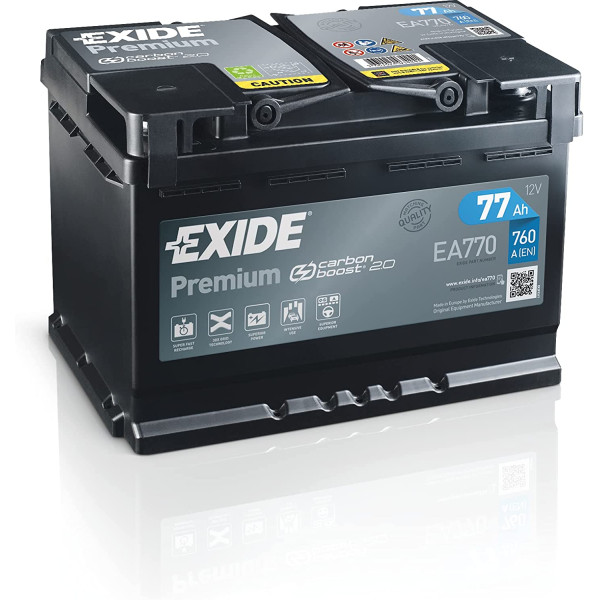 EXIDE Premium Battery 096 12V 77AH image