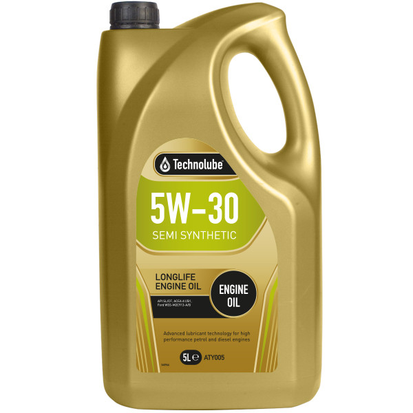 Technolube 5W30 Semi Synthetic 5 litre Engine Oil image