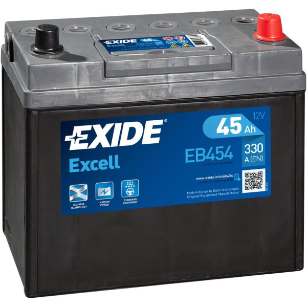 EXIDE Excell Battery 053 12V 45AH image