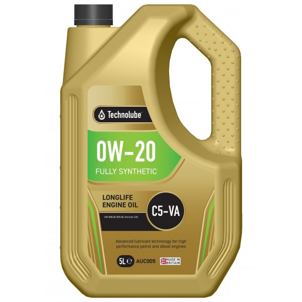 Technolube 0W20 C5 VW 5 Litre Engine Oil image