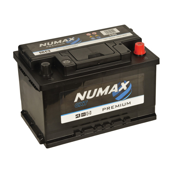 NUMAX PREMIUM CAR BATTERY 12V 68AH 100 image