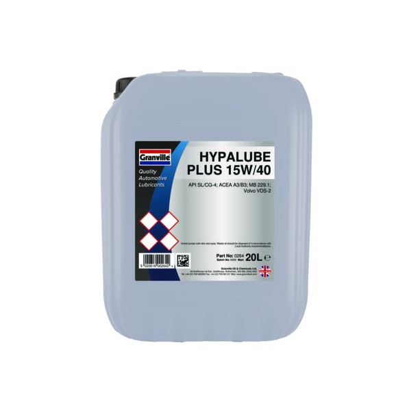 Hypalube Plus 15W40 Diesel Mineral Engine Oil - 20 Litre image