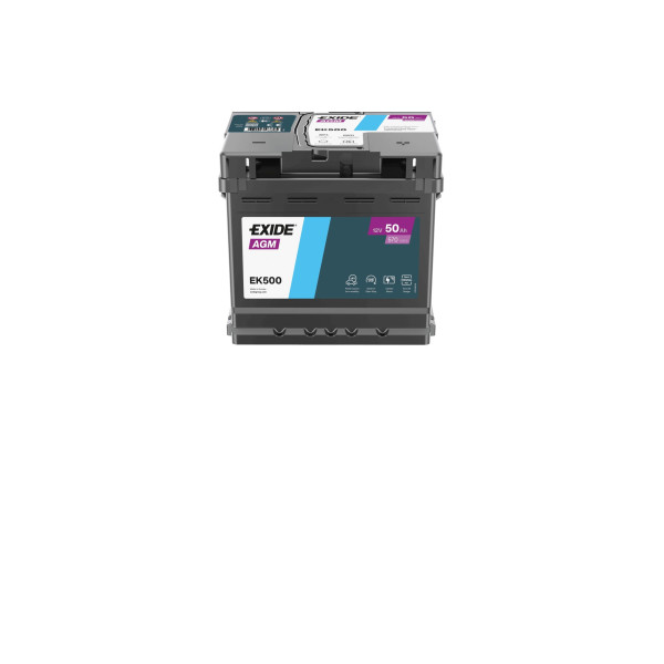 EXIDE AGM Battery  12V 50AH 570CCA image