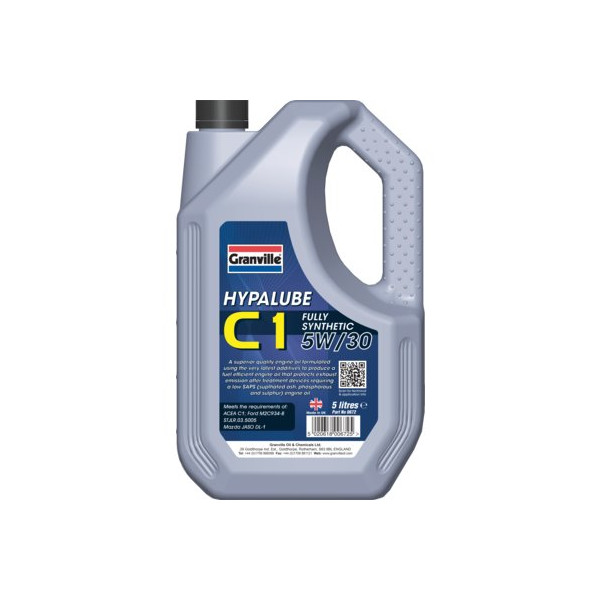 Hypalube C1 5W/30 Fully Synthetic Engine Oil 5 Litre image