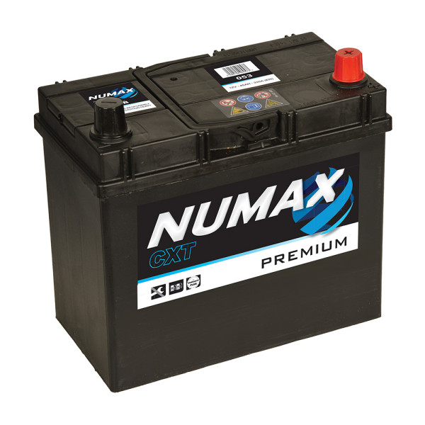 NUMAX PREMIUM CAR BATTERY 12V 45AH 053 image