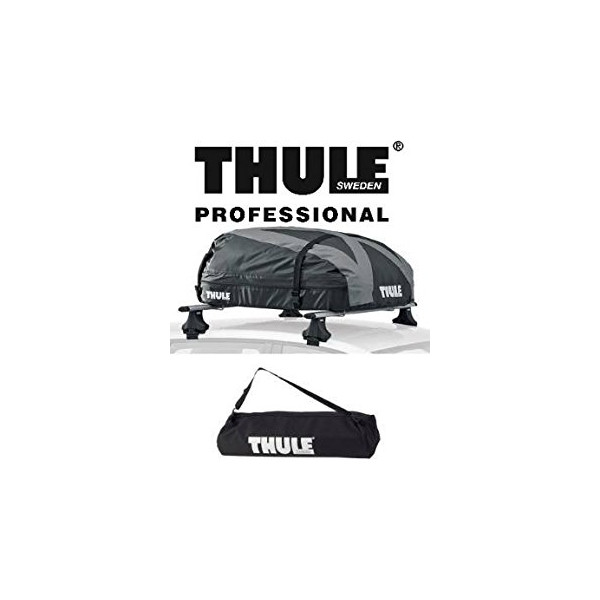 Thule 601100 Ranger 90 Black Silver Foldable Roof Box
