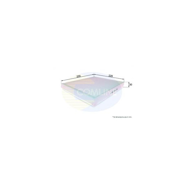 Comline EKF123 Cabin filter image