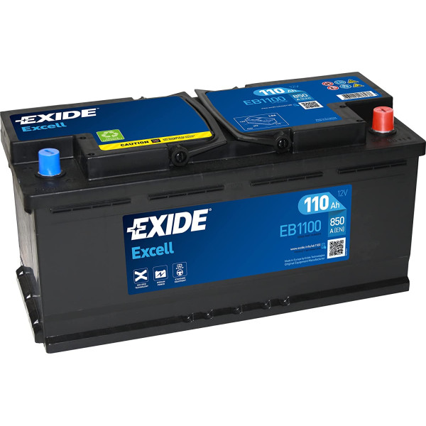 EXIDE Excell Battery 020 12V 110AH image