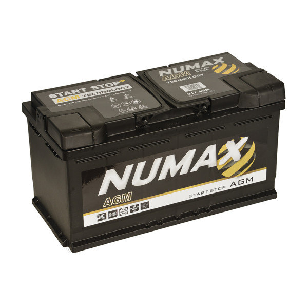NUMAX AGM SEALED BATTERY 12V 95AH 017AGM 019AGM image
