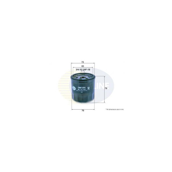 Comline EOF254 Oil Filter image